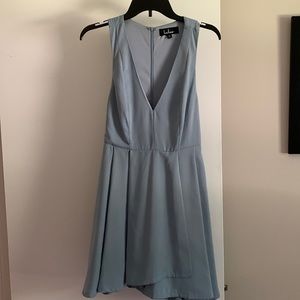 Light blue lulus cocktail dress